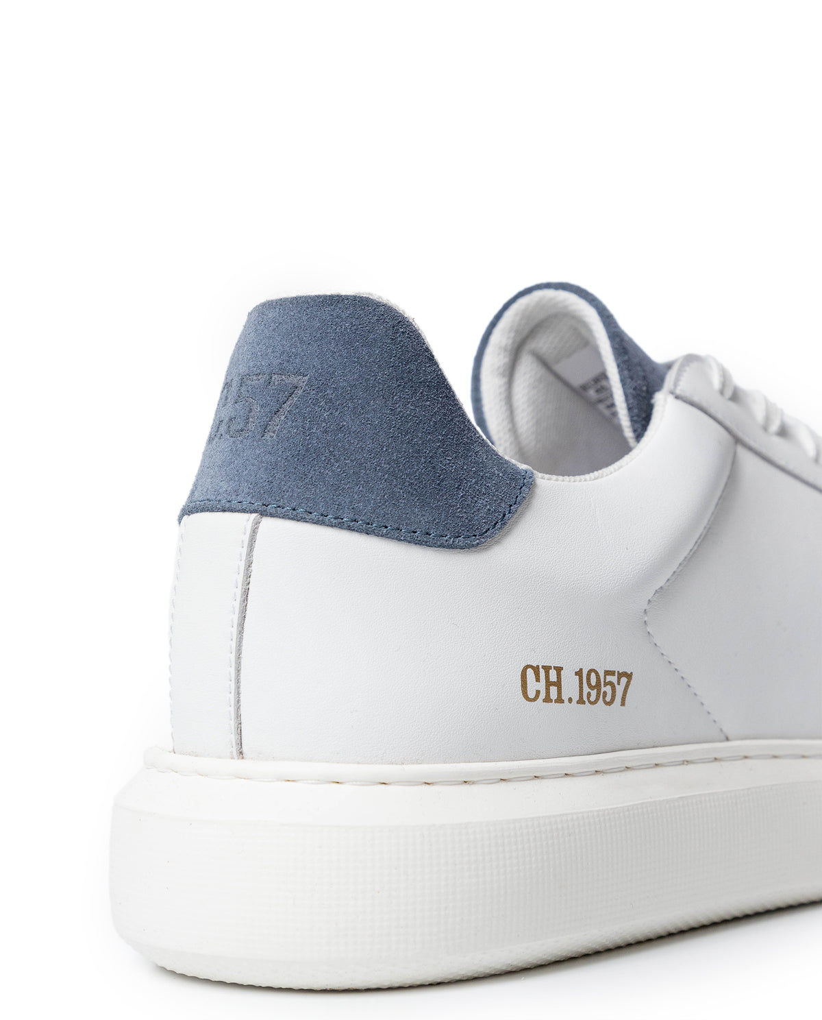 Men´s Leather Sneakers - White 63_062H020_BLA110601_5