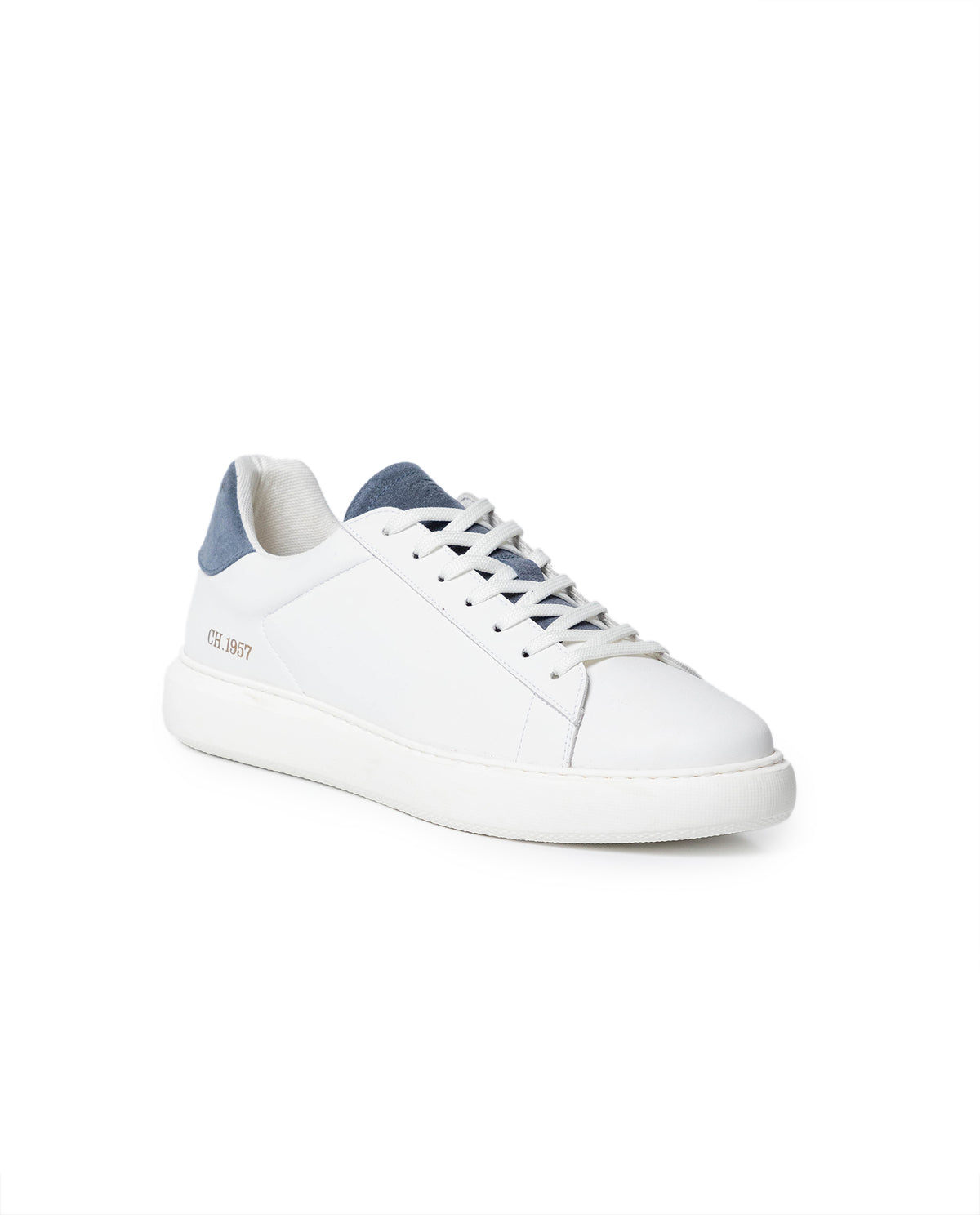 Men´s Leather Sneakers - White 63_062H020_BLA110601_8