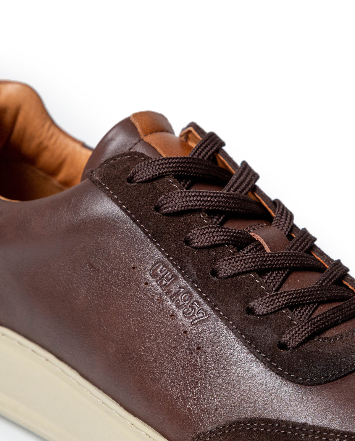Men´s Leather Sneakers - Brown 63_062H021_CAF180930_6