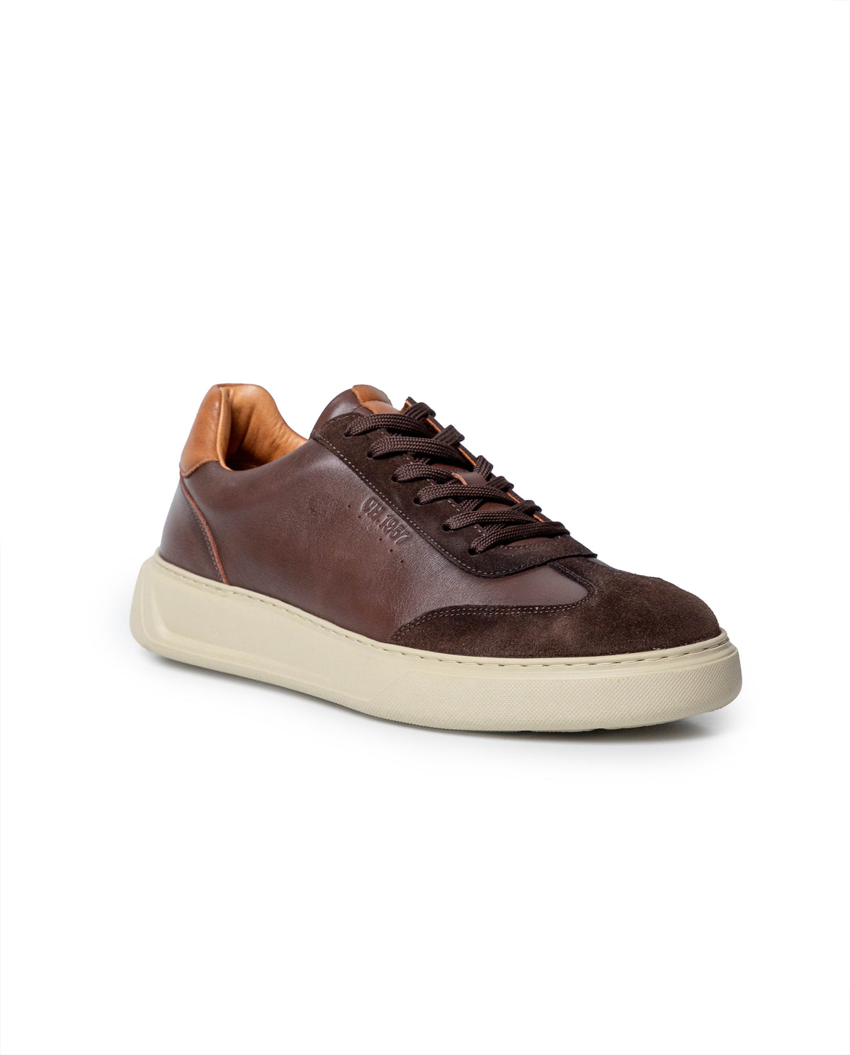 Men´s Leather Sneakers - Brown 63_062H021_CAF180930_8