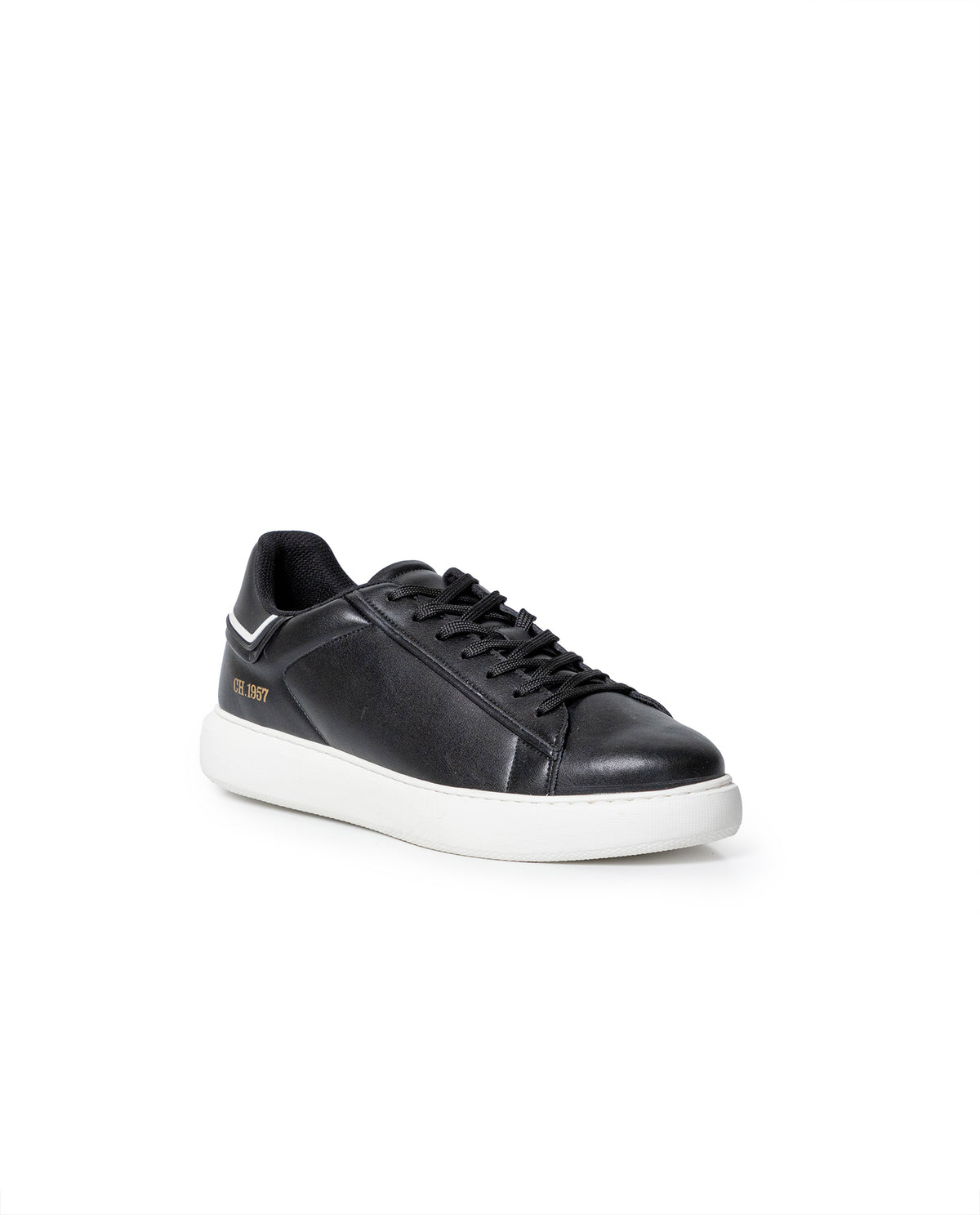 Men´s Leather Sneakers - Black 63_062H022_NEG194007_3