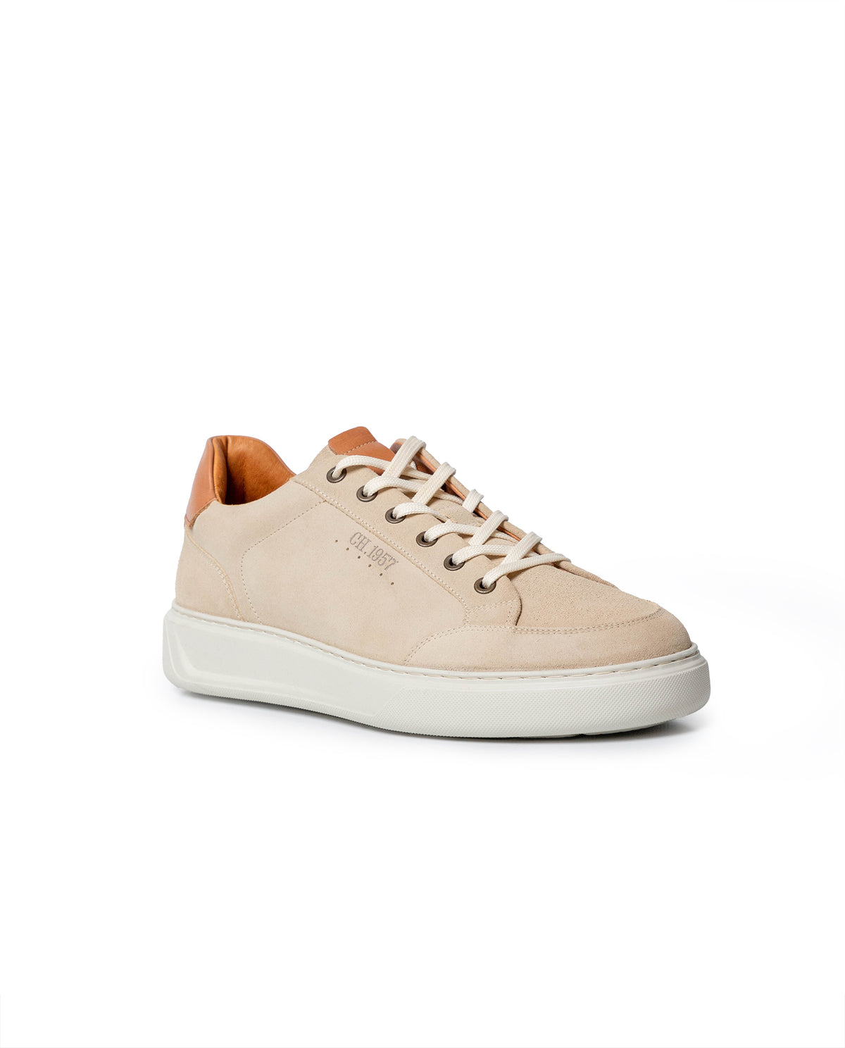 Men´s Suede Sneakers - Khaki 63_062H023_CAQ150309_8