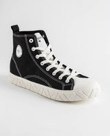 Men´s High-Top Canvas Sneakers - Black 63_064D204_NEG193909_3