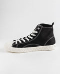 Men´s High-Top Canvas Sneakers - Black 63_064D204_NEG193909_4