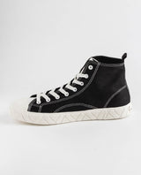 Men´s High-Top Canvas Sneakers - Black 63_064D204_NEG193909_4