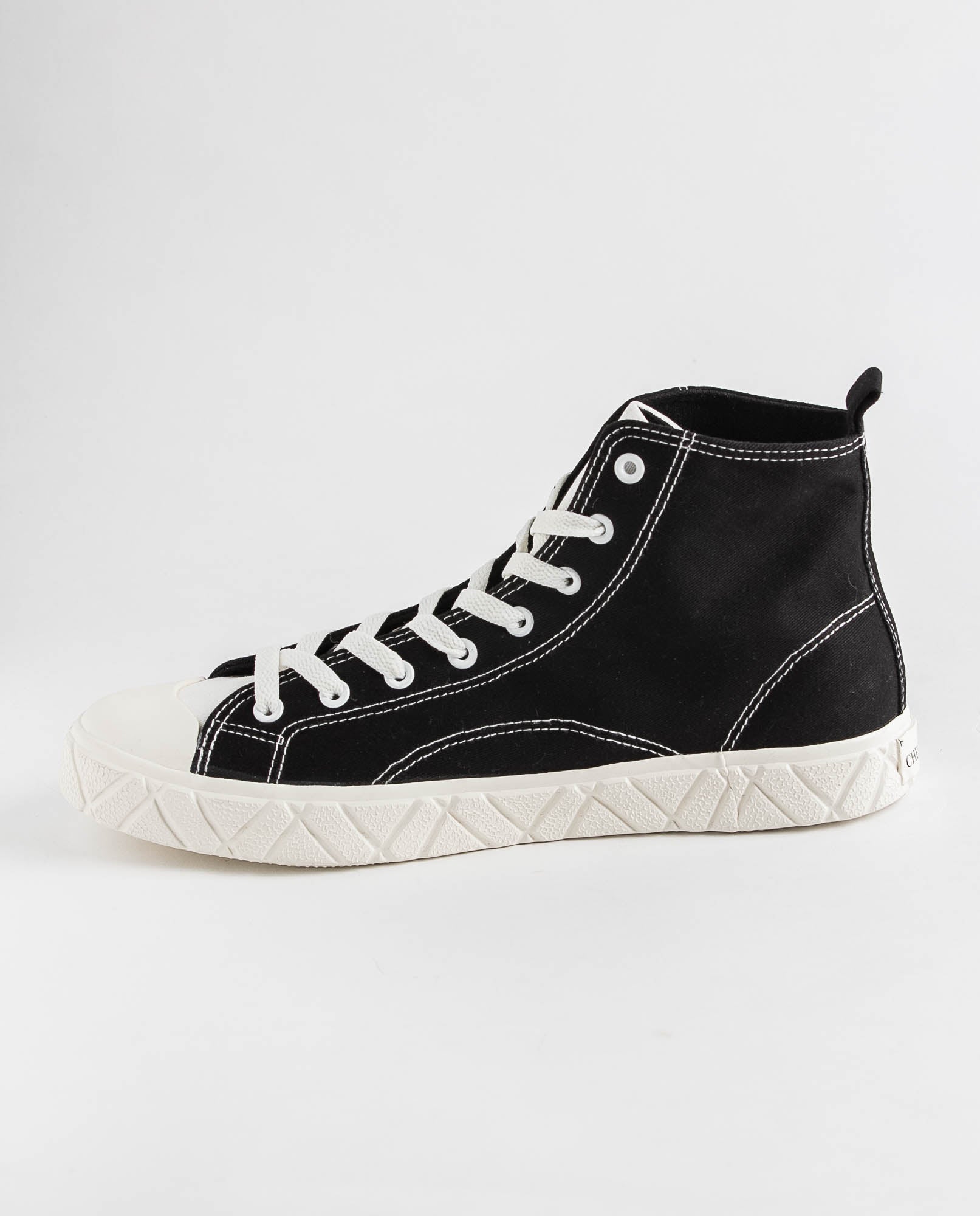 Men´s High-Top Canvas Sneakers - Black 63_064D204_NEG193909_4