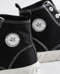 Men´s High-Top Canvas Sneakers - Black 63_064D204_NEG193909_6