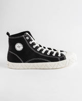 Men´s High-Top Canvas Sneakers - Black 63_064D204_NEG193909_7