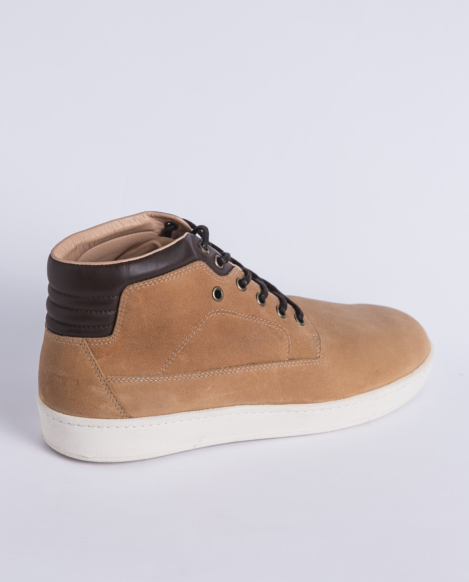Men´s Leather Ankle-Boot Sneakers - Khaki 63_064D205_CAQ150309_4