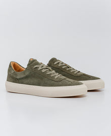 Men´s Suede Leather Sneakers - Green 63_064E207_VER130532_3