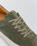 Men´s Suede Leather Sneakers - Green 63_064E207_VER130532_5