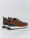 Men´s Leather Running Sneakers - Brown 63_064E208_CAF181148_4