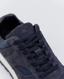 Men´s Leather Sneakers - Blue 63_064E300_AZU194050_3