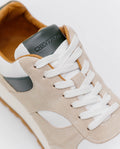 Men´s Leather Sneakers - Khaki 63_064E302_CAQ150309_3