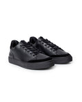Mens Cowhide Leather Smart Sneakers - Special Collection - Black 63_064H252_NEG194007_3