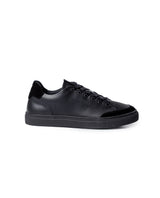 Mens Cowhide Leather Smart Sneakers - Special Collection - Black 63_064H252_NEG194007_4