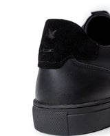 Mens Cowhide Leather Smart Sneakers - Special Collection - Black 63_064H252_NEG194007_6