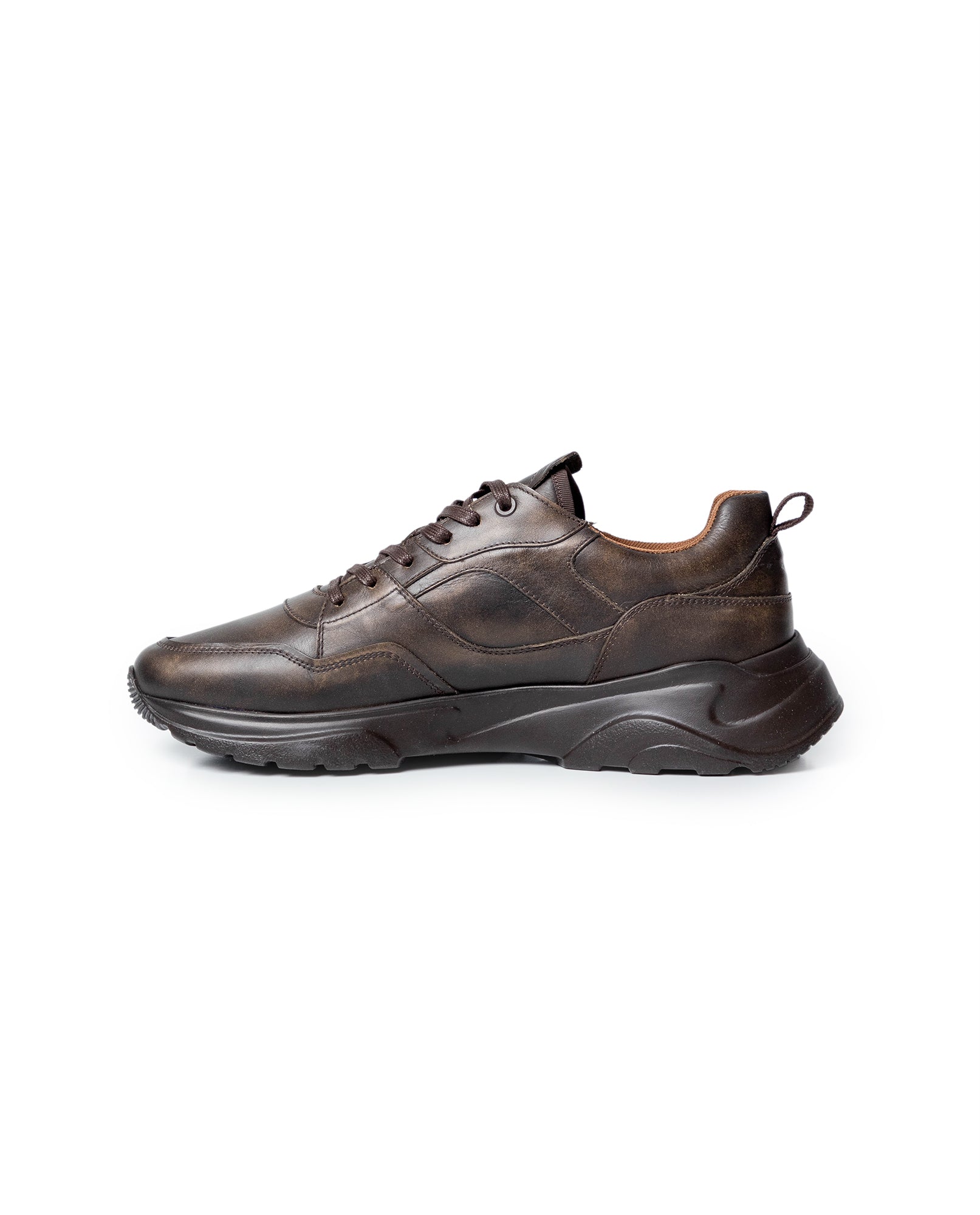 Mens Lightweight Runner-Style Shoes - Special Collection - Brown 63_064H253_CAF181033_6