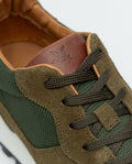 Tenis Tipo Runner en Textil y Cuero para Hombre - Green 63_069F000_VER180538_7