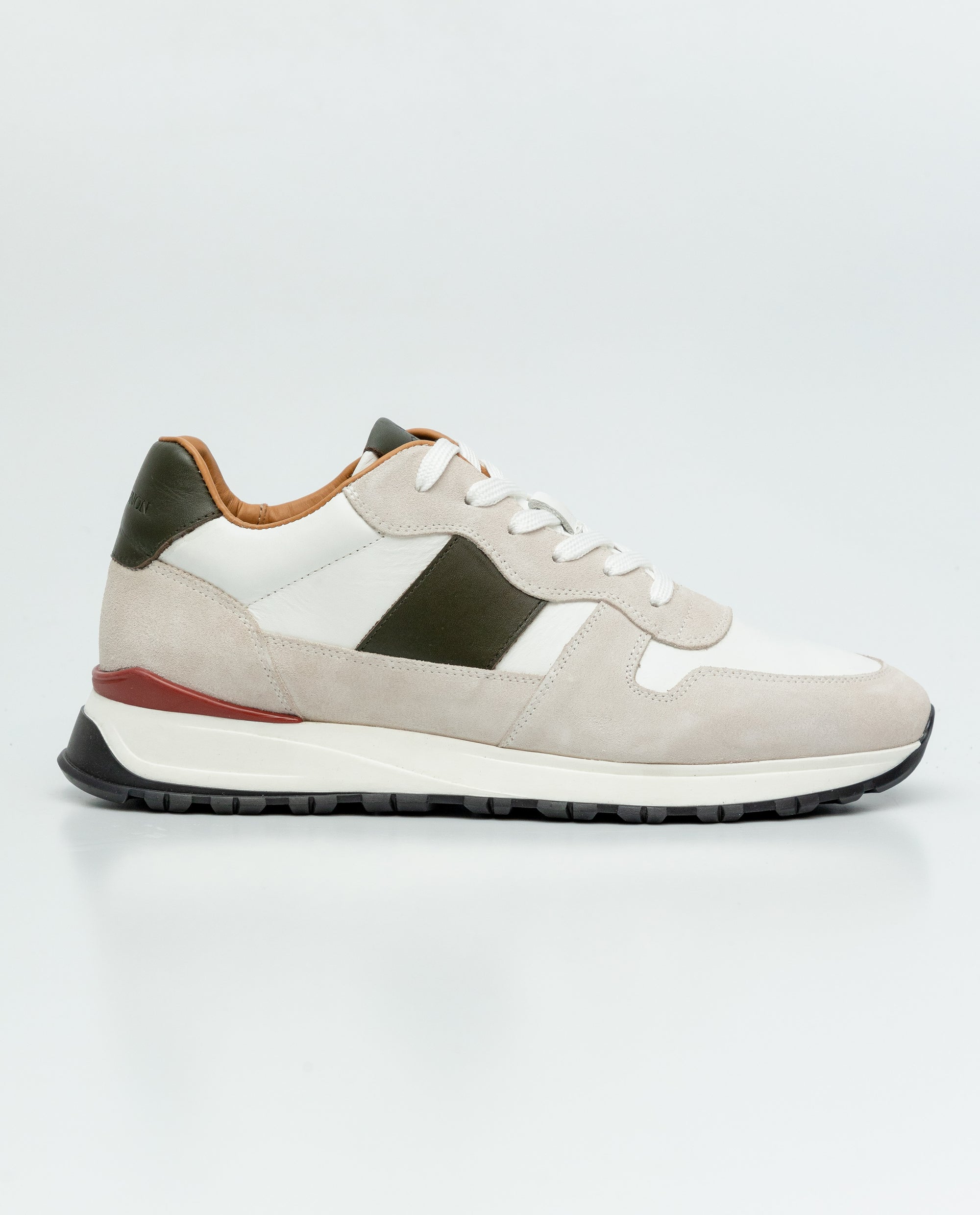Men´s Suede Leather Runners - White 63_069F001_BLA110601_3