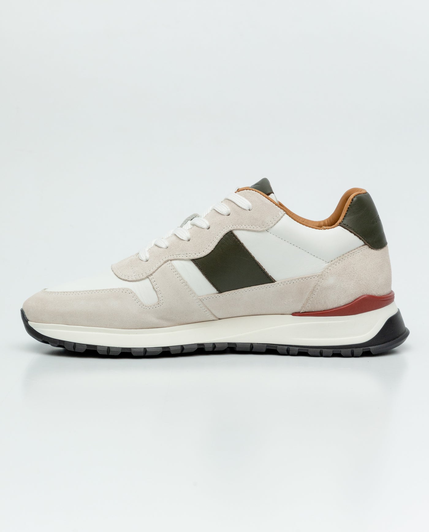 Men´s Suede Leather Runners - White 63_069F001_BLA110601_5