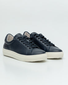 Men´s Aniline Leather Sneakers - Blue 63_069F012_AZU194110_0