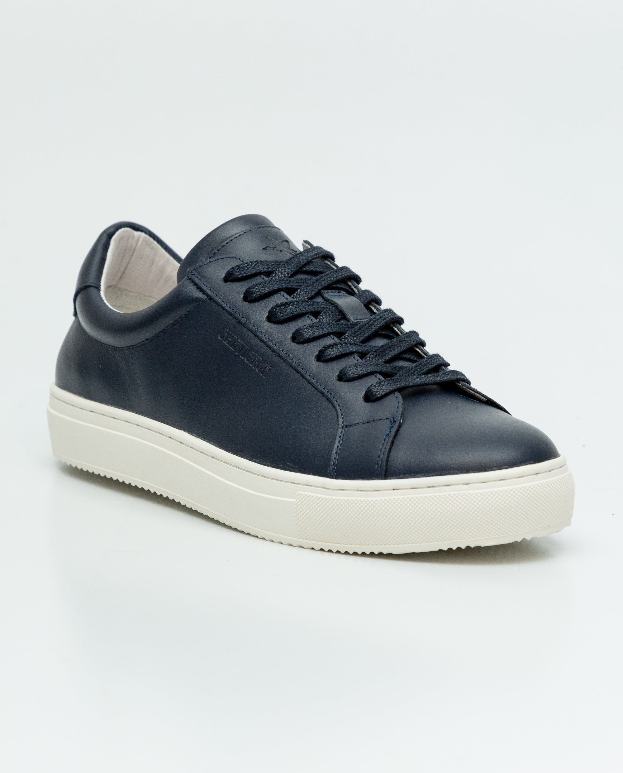 Men´s Aniline Leather Sneakers - Blue 63_069F012_AZU194110_4