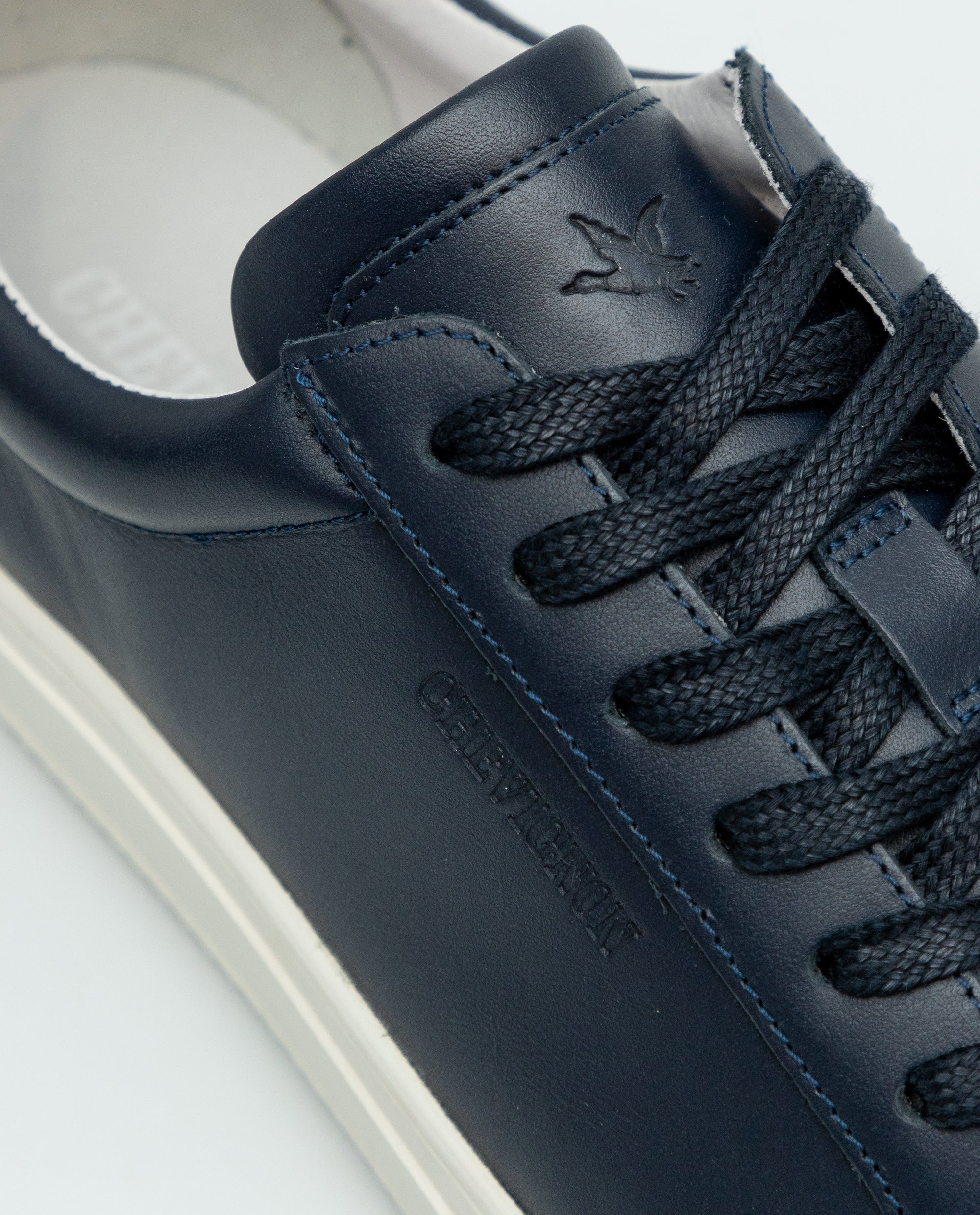 Men´s Aniline Leather Sneakers - Blue 63_069F012_AZU194110_7