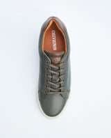 Men's Casual Leather Sneakers - Green 069F013 - 6