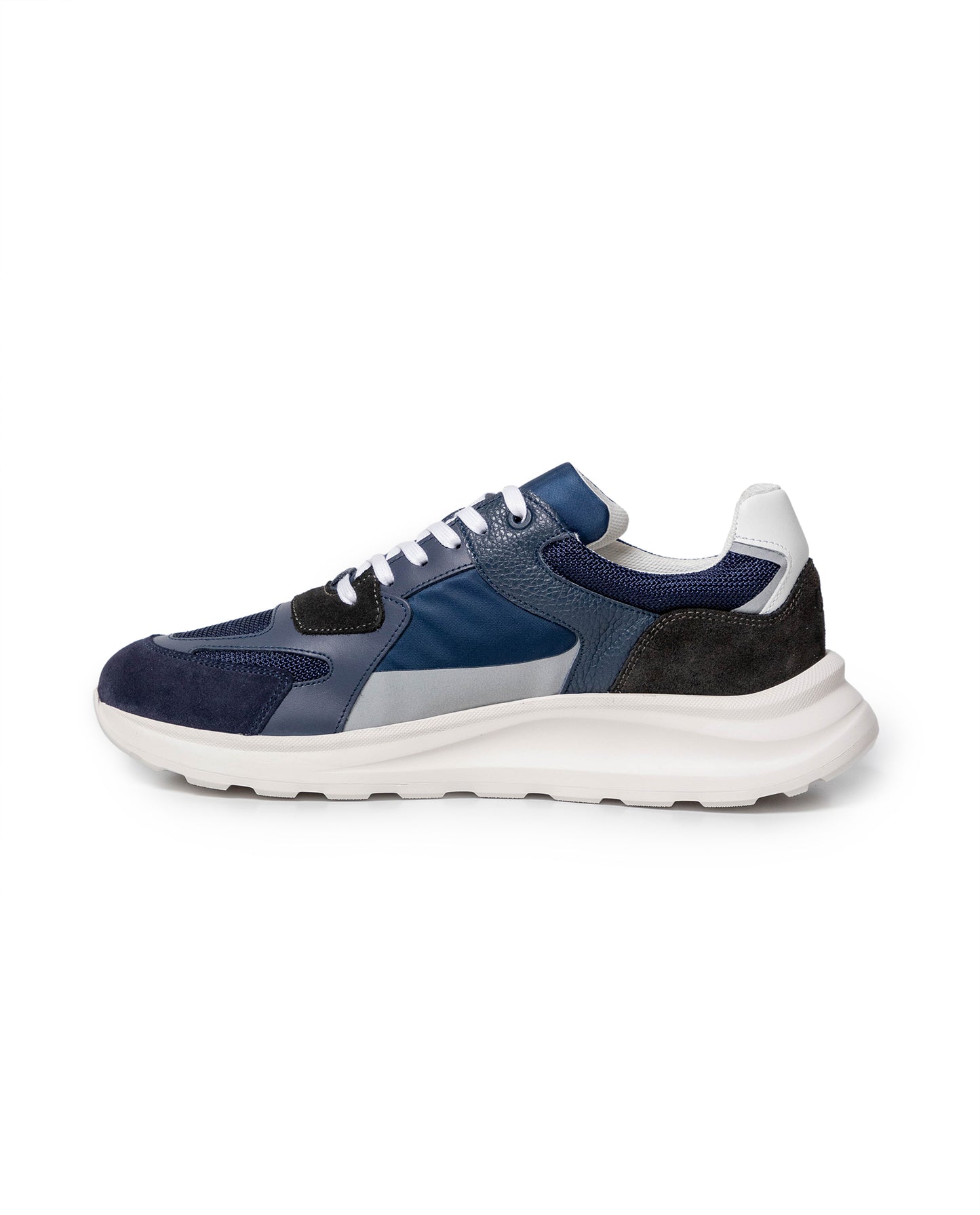 Men's Runner Style Sneakers - Blue - 5