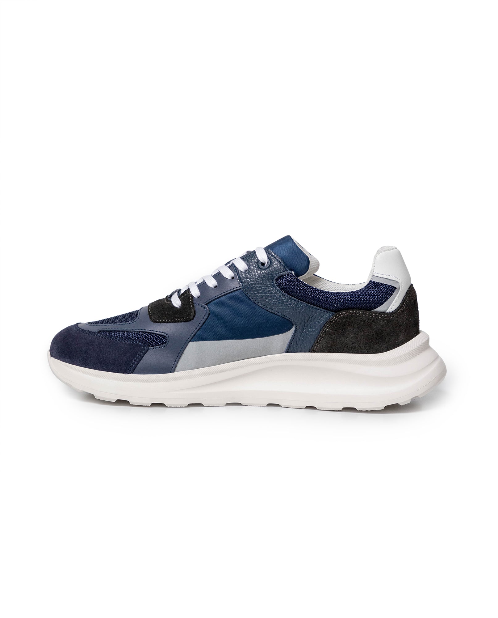 Men's Runner Style Sneakers - Blue - 5