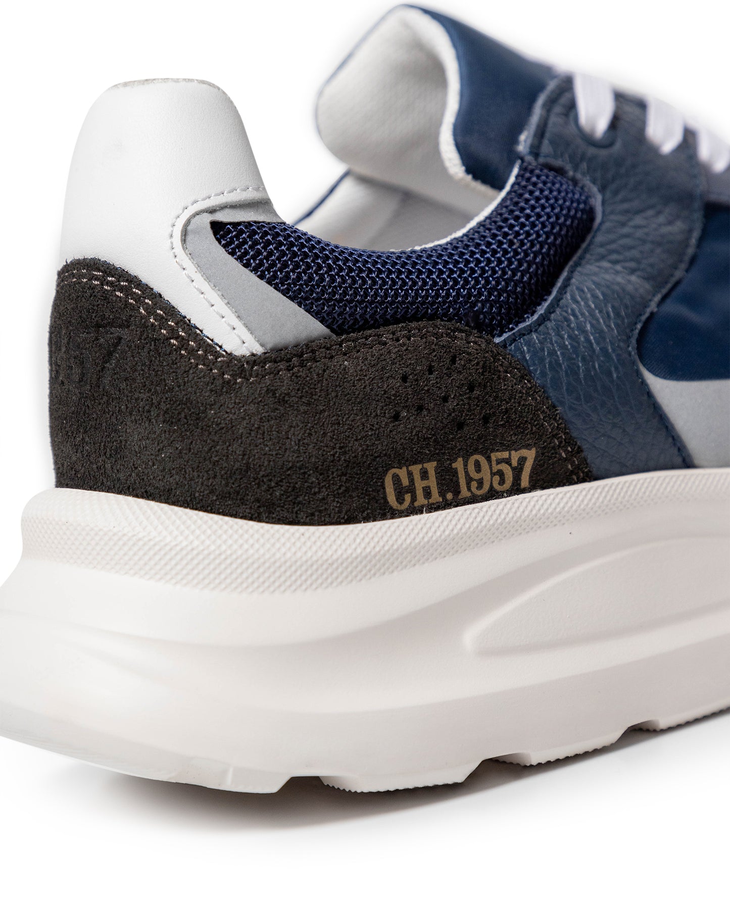 Men's Runner Style Sneakers - Blue - 6