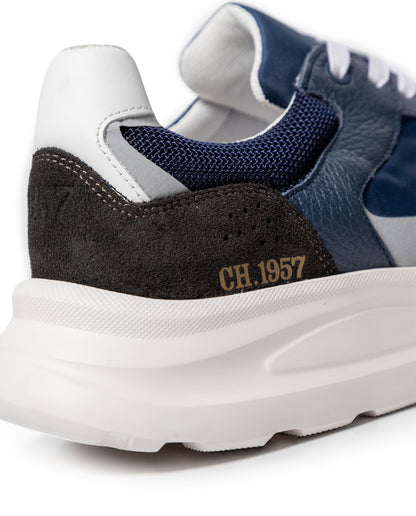 Men's Runner Style Sneakers - Blue - 6