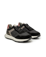 Men's Runner Style Sneakers - Black 069G001 - 1