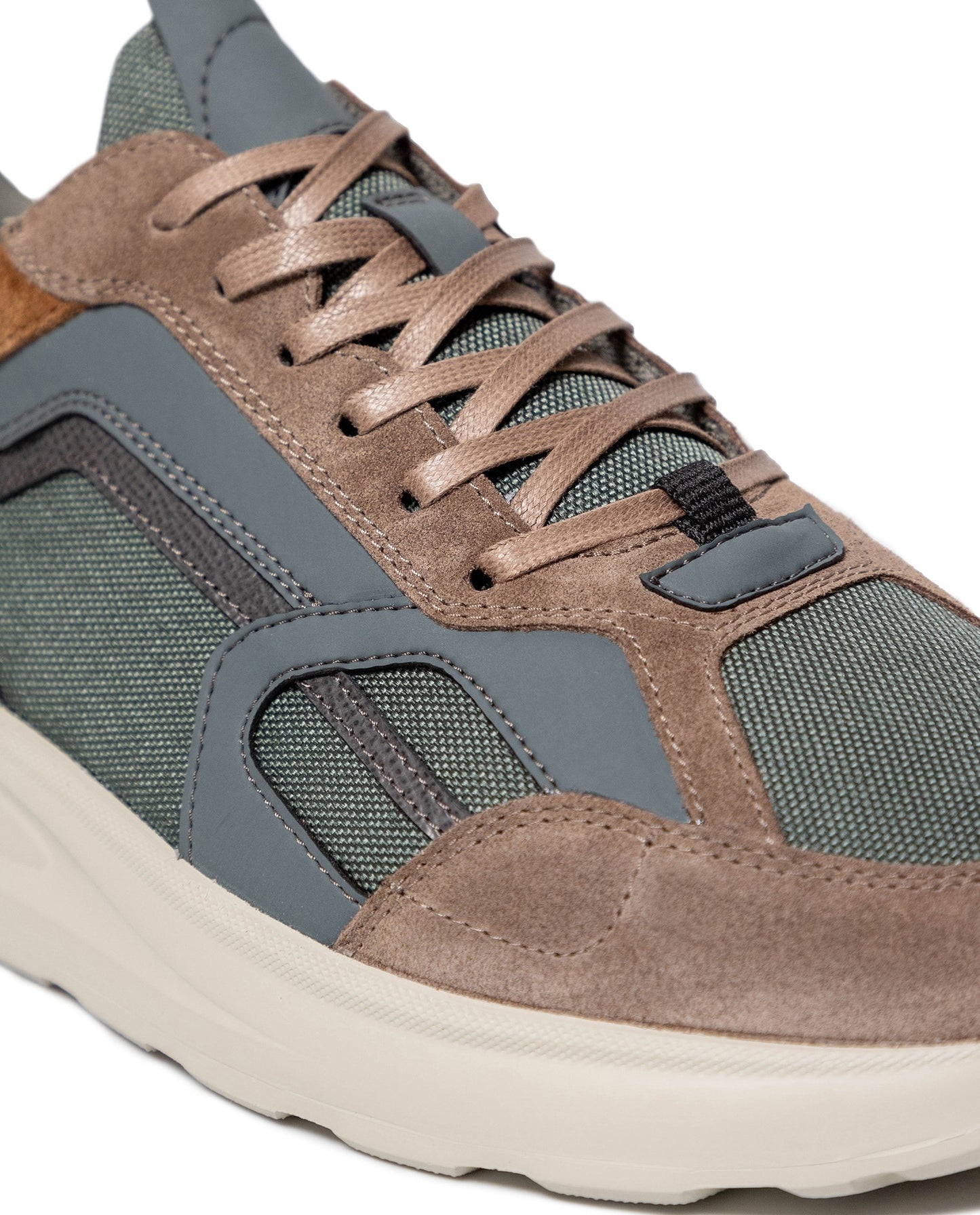 Men's Runner Style Sneakers - Green - 3