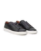 Men's Smooth Aniline Leather Sneakers 069G013 - 1