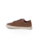 Men's Gold Accent Nubuck Sneakers - 6
