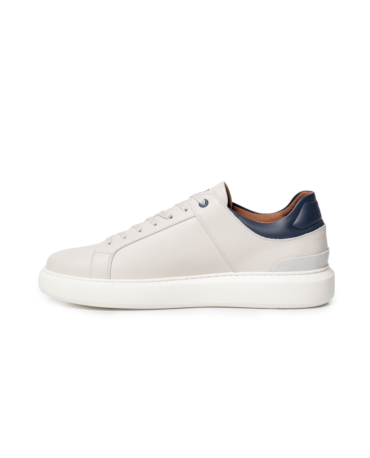 Men's Chunky Leather Sneakers - Raw - 6