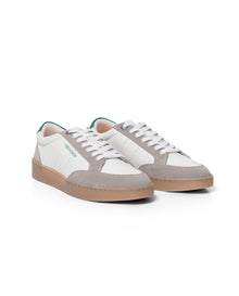 Men´s Leather Basketball-Style Sneakers - White 63_069G031_BLA110601_0