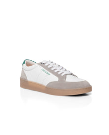 Men´s Leather Basketball-Style Sneakers - White 63_069G031_BLA110601_3