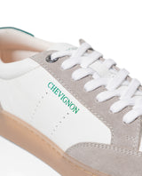 Men´s Leather Basketball-Style Sneakers - White 63_069G031_BLA110601_4
