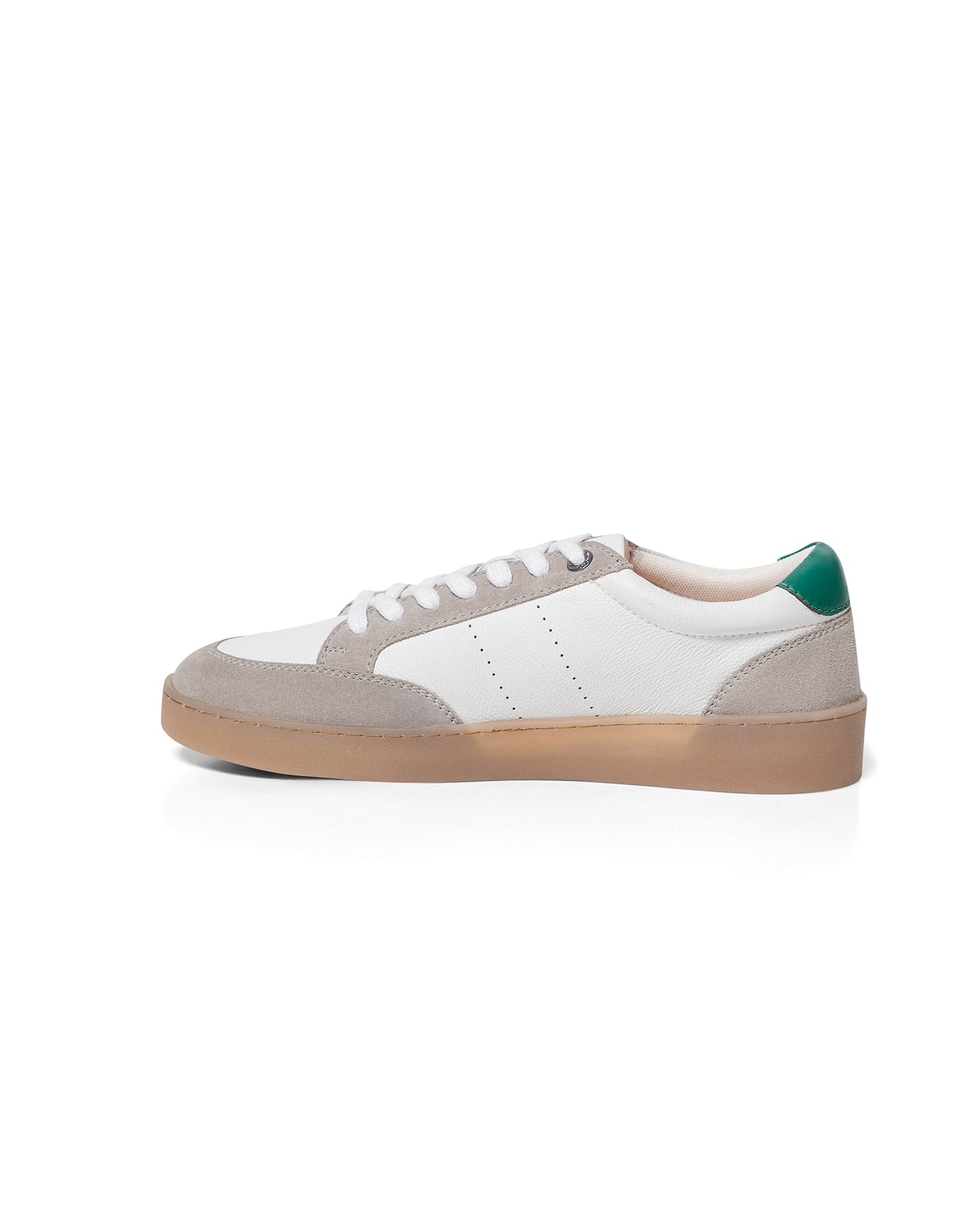 Men´s Leather Basketball-Style Sneakers - White 63_069G031_BLA110601_7