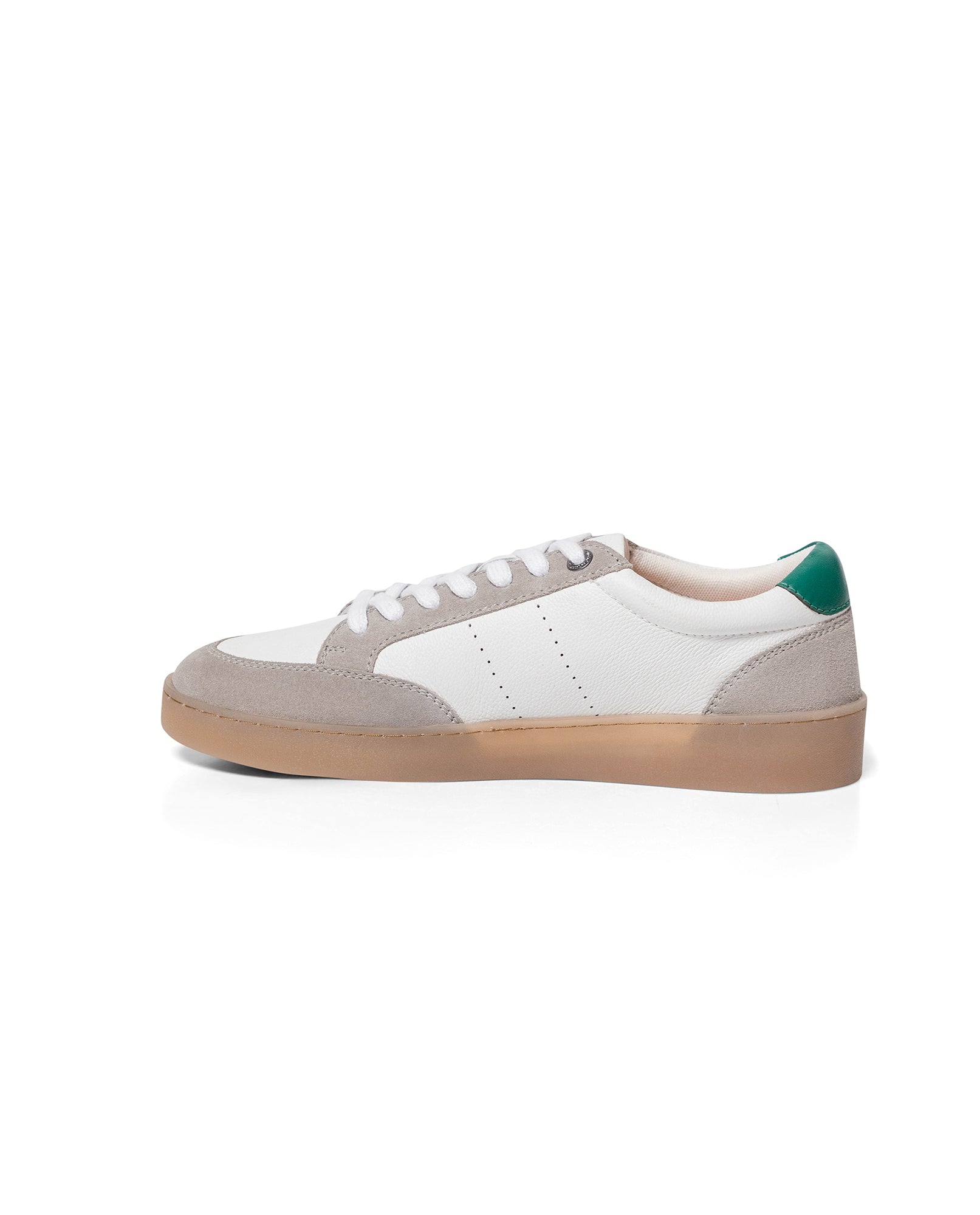 Men´s Leather Basketball-Style Sneakers - White 63_069G031_BLA110601_7