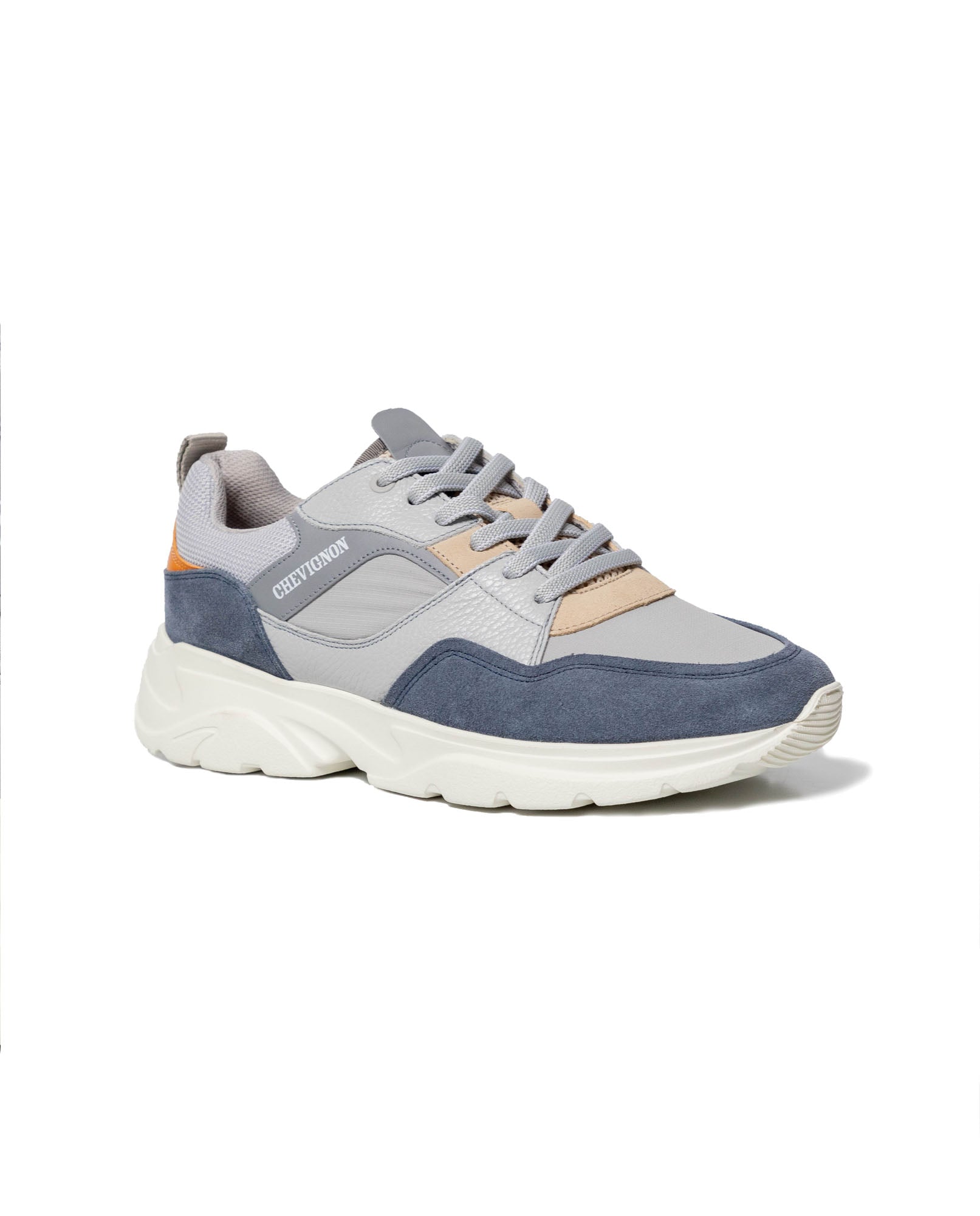 Men's Runner Style Sneakers - Gray - 2