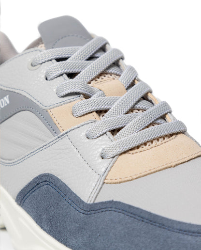 Men's Runner Style Sneakers - Gray - 3