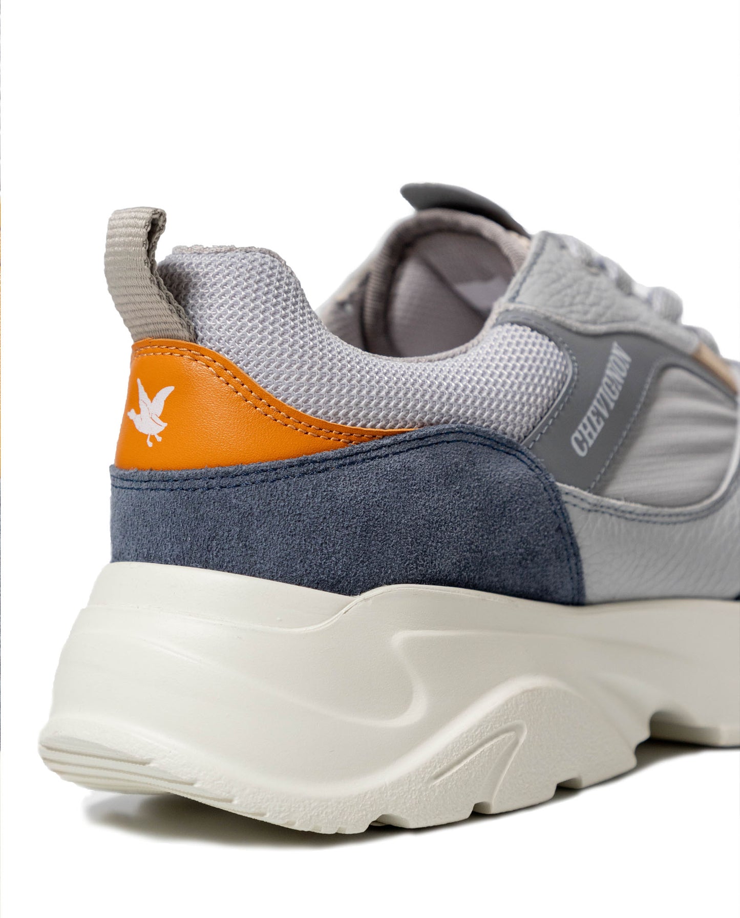 Men's Runner Style Sneakers - Gray - 5