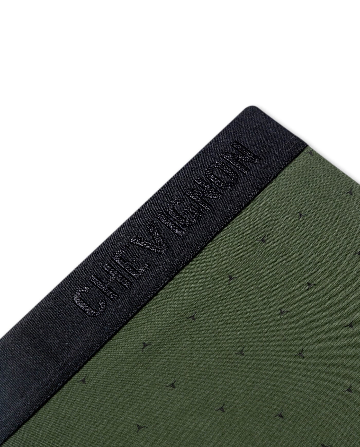Mens Boxer Soft Cotton Blend Tone on Tone Micro Graphics Chevignon - Green 63_091H000_VER190511_3