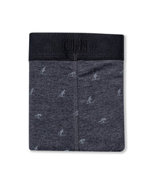 Mens Boxer Soft Cotton Blend Contrast Graphics Chevignon - Black 63_091H002_NEG194007_0