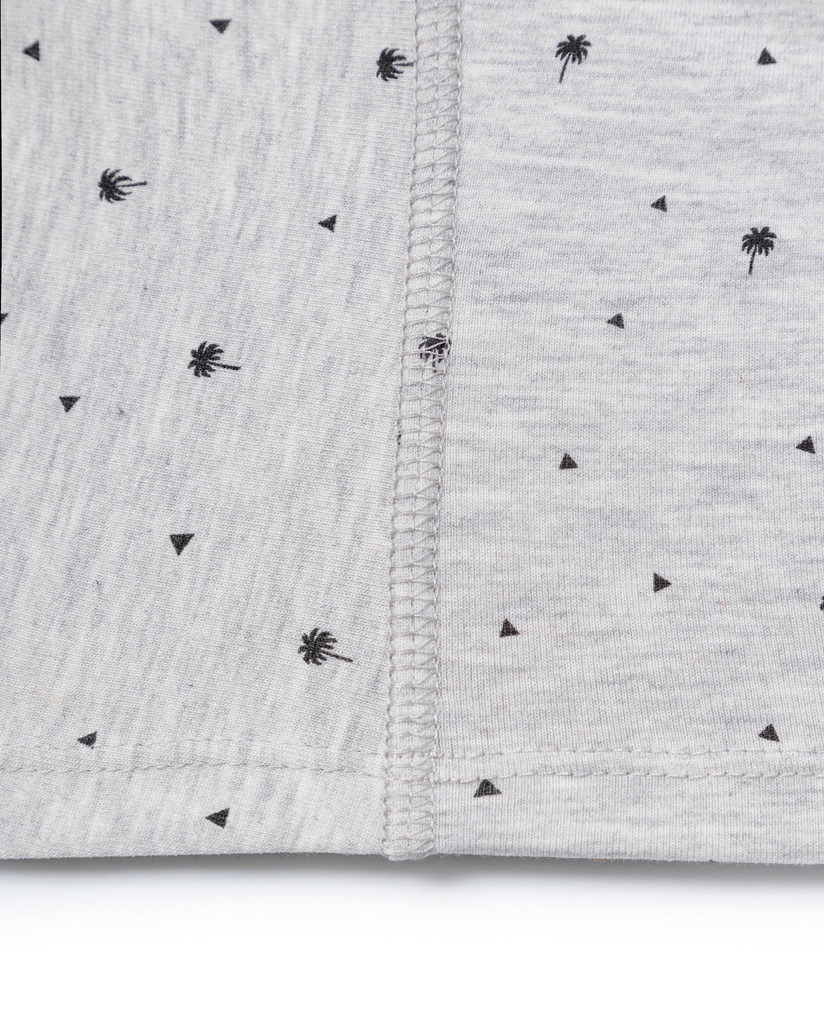 Mens Boxer Soft Cotton Blend Contrast Micro Prints Chevignon - Gray 63_091H003_GRI154101_4