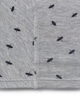 Mens Boxer Soft Cotton Blend Kayak Micro Graphics Contrast Chevignon - Gray 63_091H005_GRI184005_4